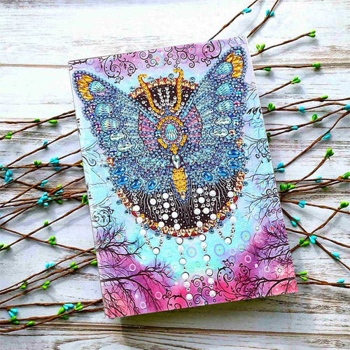 Cahier Diamond Painting Vlinder