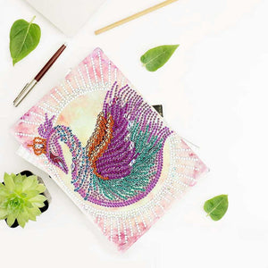 Diamond Painting Boek Zwaan