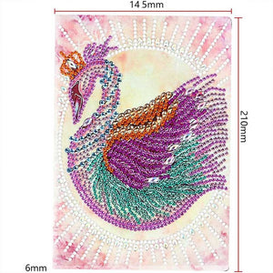 Diamond Painting Boek Zwaan