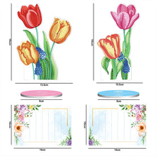 Afbeelding in Gallery-weergave laden, Diamond Painting Notitiehouder Tulpen 2 Stuks