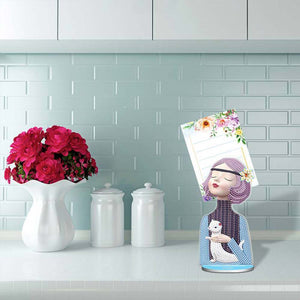 Diamond Painting Notitiehouder Vrouwen 2 Stuks