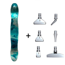 Afbeelding in Gallery-weergave laden, Premium Diamond Painting Pen Ergonomisch Turquoise Golven 5 Varianten