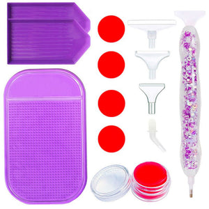 Premium Diamond Painting Pen Licht Paars 5 Varianten