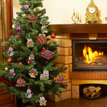 Afbeelding in Gallery-weergave laden, Diamond Painting Sleutelhangers Kerstmis 12 Stuks