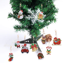 Afbeelding in Gallery-weergave laden, Diamond Painting Sleutelhangers Kerst 21 Stuks