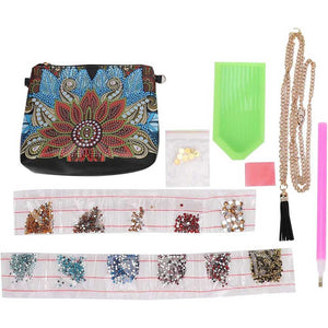 Tas Diamond Painting Bloem