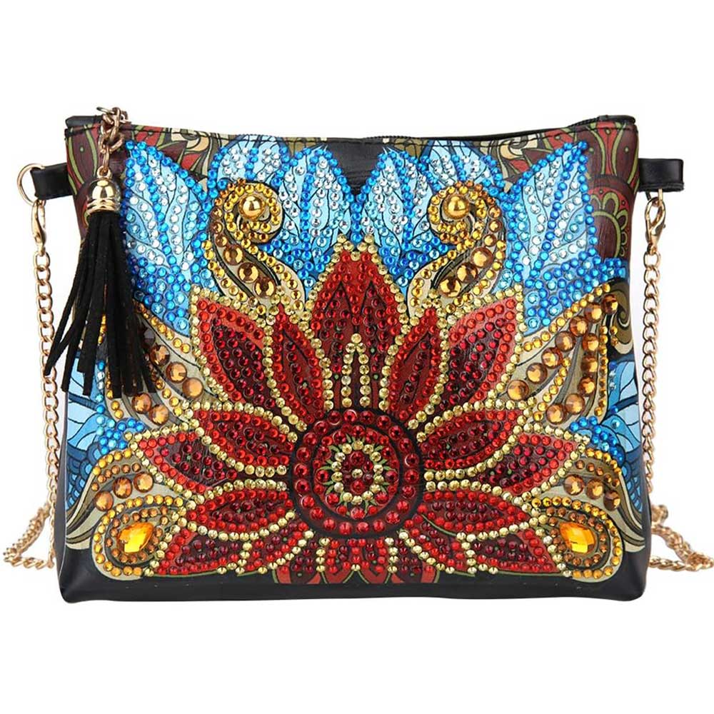 Tas Diamond Painting Bloem
