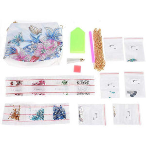 Tas Diamond Painting Bloemen