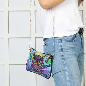Diamond Painting Tas met Uil