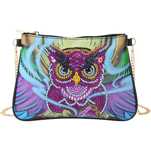 Diamond Painting Tas met Uil