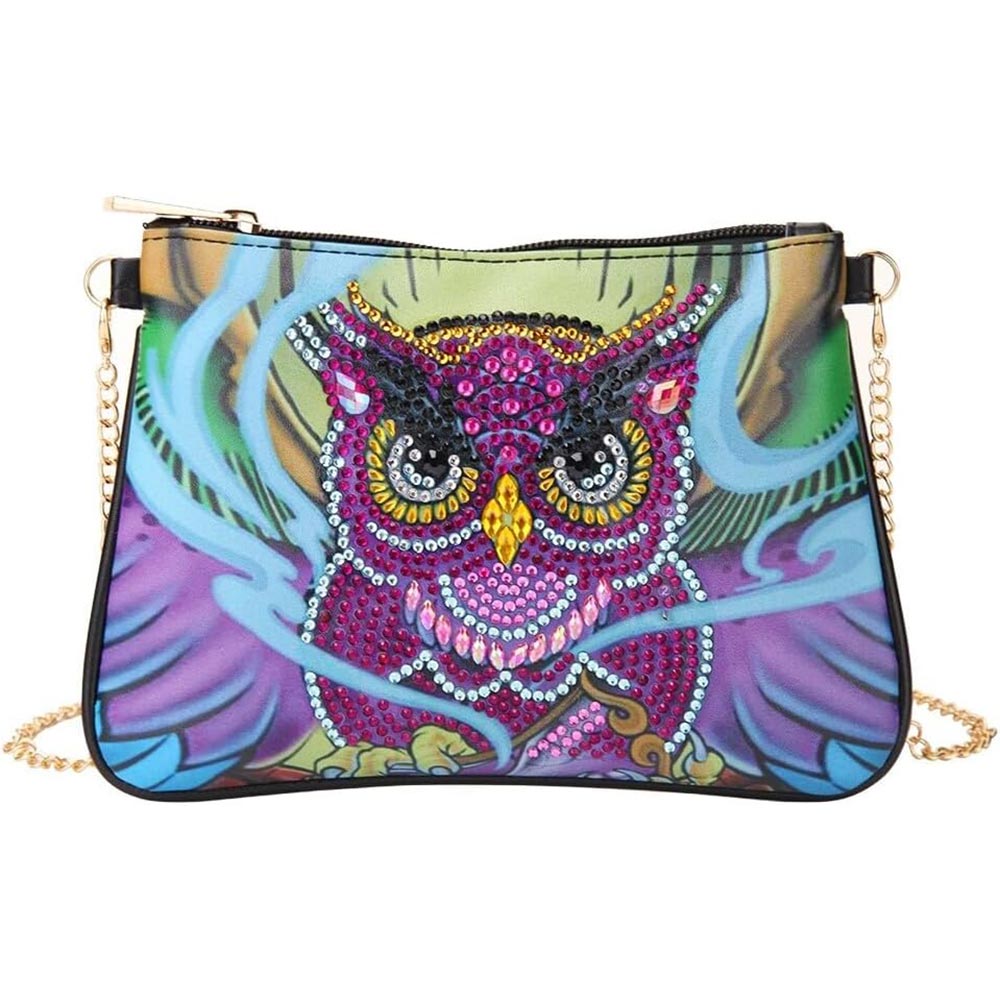 Diamond Painting Tas met Uil