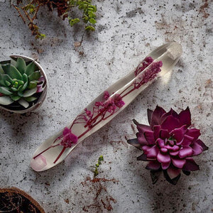 Premium Ergonomische Pen Diamond Painting Paarse Bloemen 5 Varianten