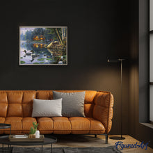 Afbeelding in Gallery-weergave laden, Schilderen op Nummer - Chalet aan het meer