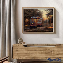 Afbeelding in Gallery-weergave laden, Schilderen op Nummer Tramstation Figured'Art gemiddeld nieuwkomers steden landschappen