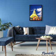 Afbeelding in Gallery-weergave laden, Schilderen op Nummer Tempel van Chiangmai Figured'Art gemiddeld nieuwkomers steden landschappen