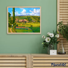 Afbeelding in Gallery-weergave laden, Schilderen op Nummer - Landschap bij Les Pâtis - Camille Pissarro