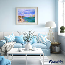 Afbeelding in Gallery-weergave laden, Schilderen op Nummer - Zeilwedstrijden in Sainte-Adresse - Monet