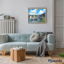 Afbeelding in Gallery-weergave laden, Schilderen op Nummer - De Brug bij Argenteuil - Monet