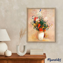 Afbeelding in Gallery-weergave laden, Schilderen op Nummer - Vaas met Bloemen - Odilon Redon