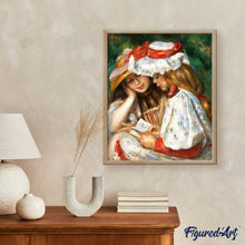 Afbeelding in Gallery-weergave laden, Schilderen op Nummer - Jonge Meisjes lezen - Renoir