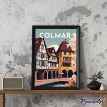 Afbeelding in Gallery-weergave laden, Schilderen op Nummer - Reisposter Colmar