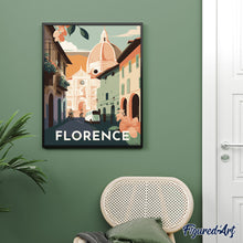Afbeelding in Gallery-weergave laden, Schilderen op Nummer - Reisposter Florence