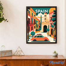 Afbeelding in Gallery-weergave laden, Schilderen op Nummer - Reisposter Sevilla