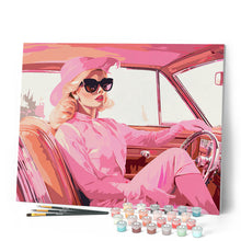 Afbeelding in Gallery-weergave laden, Schilderen op Nummer - Diva's Roze Joyride