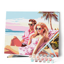Afbeelding in Gallery-weergave laden, Schilderen op Nummer - Strandliefde van de Diva
