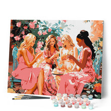 Afbeelding in Gallery-weergave laden, Schilderen op Nummer - Toast van de Divas in de Tuin