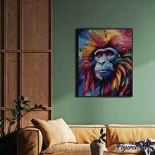 Afbeelding in Gallery-weergave laden, Schilderen op Nummer - Kleurrijke Abstracte Baviaan
