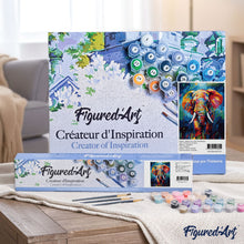 Afbeelding in Gallery-weergave laden, Schilderen op Nummer - Kleurrijke Abstracte Olifant