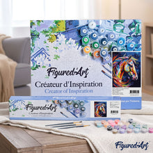 Afbeelding in Gallery-weergave laden, Schilderen op Nummer - Kleurrijke Abstracte Paard