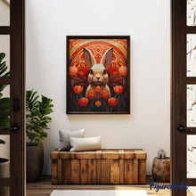 Afbeelding in Gallery-weergave laden, Schilderen op Nummer - Konijn Art Deco