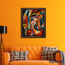 Afbeelding in Gallery-weergave laden, Schilderen op Nummer - Picasso Stijl Abstracte Vrouw