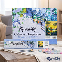 Afbeelding in Gallery-weergave laden, Schilderen op Nummer - Surfer bij zonsondergang