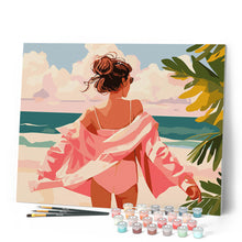 Afbeelding in Gallery-weergave laden, Schilderen op Nummer - Geniet van het strand