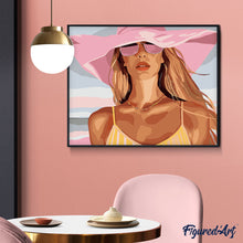 Afbeelding in Gallery-weergave laden, Schilderen op Nummer - Zonovergoten charme