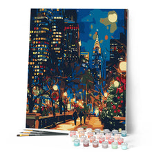Afbeelding in Gallery-weergave laden, Schilderen op Nummer - Kerstmis in New York
