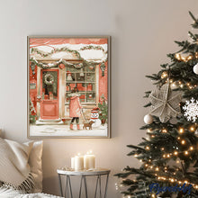 Afbeelding in Gallery-weergave laden, Schilderen op Nummer - Kerstwandeling met hond