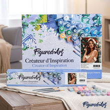 Afbeelding in Gallery-weergave laden, Schilderen op Nummer - Kerstglamour meisje