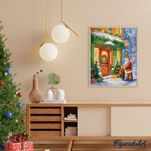 Afbeelding in Gallery-weergave laden, Schilderen op Nummer - Groet van de Kerstman