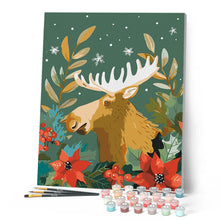 Afbeelding in Gallery-weergave laden, Schilderen op Nummer - Feestelijke kersteland