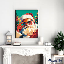 Afbeelding in Gallery-weergave laden, Schilderen op Nummer - Coole Kerstman