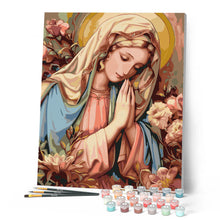Afbeelding in Gallery-weergave laden, Schilderen op Nummer - Gezegende Maagd Maria