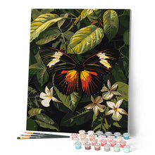Afbeelding in Gallery-weergave laden, Schilderen op Nummer - Heliconius Erato Vlinder