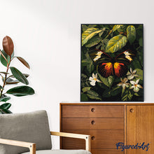 Afbeelding in Gallery-weergave laden, Schilderen op Nummer - Heliconius Erato Vlinder