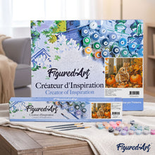 Afbeelding in Gallery-weergave laden, Schilderen op Nummer - Konijn en pompoenen