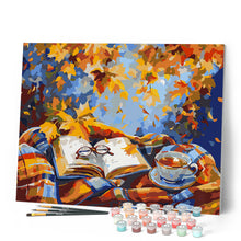 Afbeelding in Gallery-weergave laden, Schilderen op Nummer - Herfst leesontsnapping