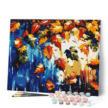 Afbeelding in Gallery-weergave laden, Schilderen op Nummer - Levendige herfstbladeren